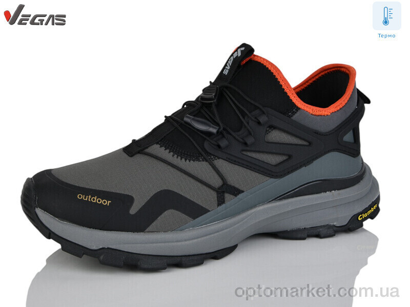 Купить Кросівки чоловічі A3159-3 термо Vegas сірий, фото 2