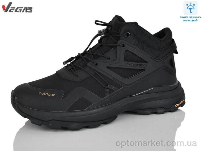 Купить Кросівки чоловічі A3253-1 Vegas чорний, фото 2