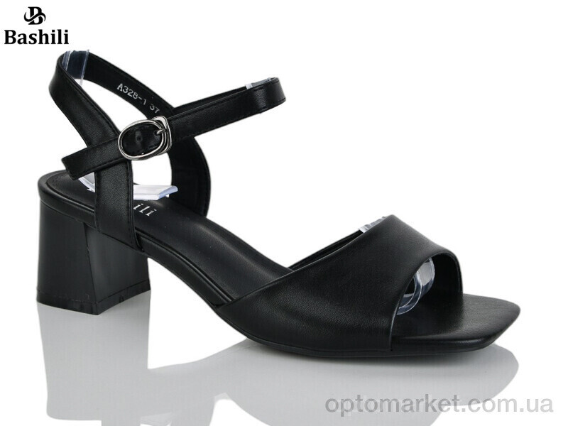 Купить Босоніжки жіночі A328-1 Башили чорний, фото 2
