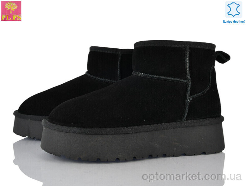Купить Уги жіночі A3302 black PLPS чорний, фото 2