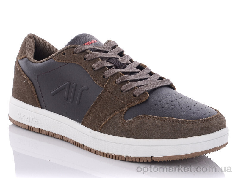 Купить Кросівки чоловічі A3340-4 Demax коричневий, фото 2