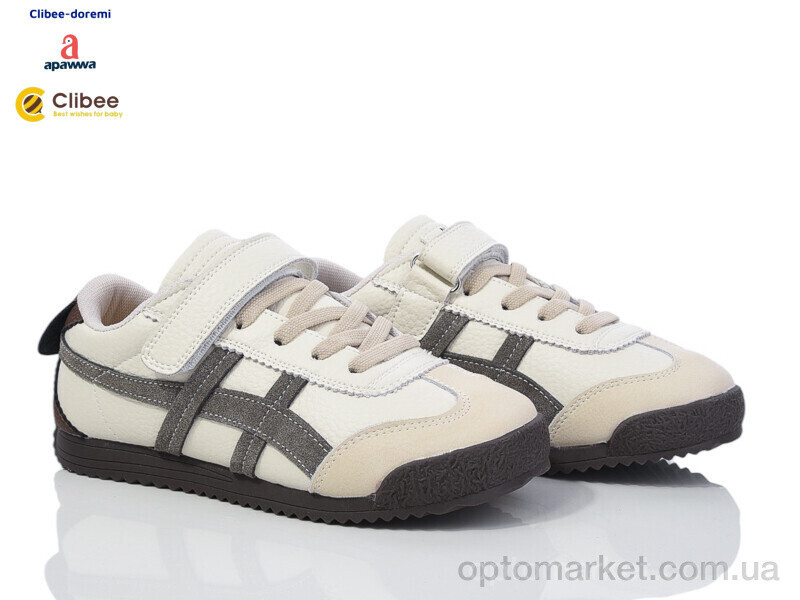 Купить Кросівки дитячі A3902 beige Clibee бежевий, фото 2