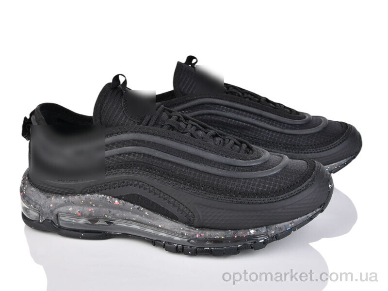 Купить Кросівки чоловічі A3976-1 N.ke чорний, фото 3