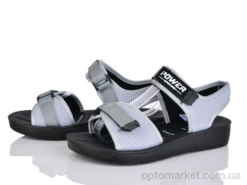 Купить Босоніжки жіночі A4-2 YiYi сірий, фото 2