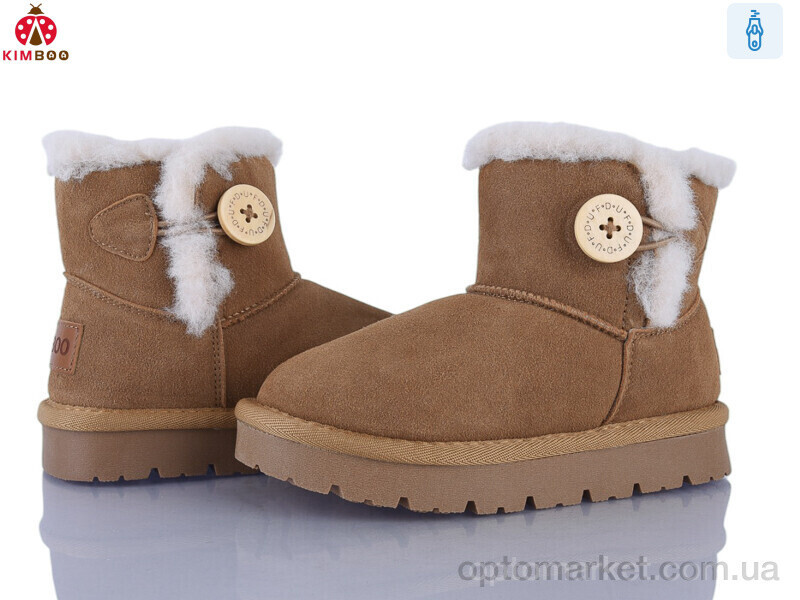 Купить Уги дитячі A5005-2H Kimboo коричневий, фото 2