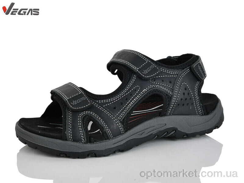 Купить Сандалі чоловічі A507-1 Vegas чорний, фото 3