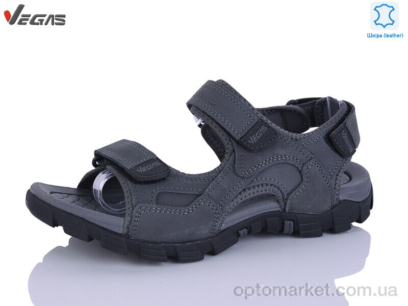Купить Сандалі чоловічі A508-3 Vegas сірий, фото 2