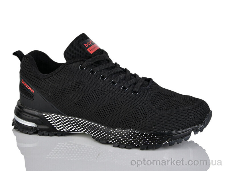 Купить Кросівки чоловічі A5108-4 Bayota чорний, фото 2