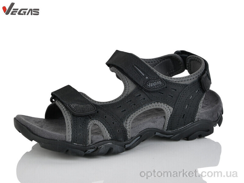 Купить Сандалі чоловічі A511-2 Vegas чорний, фото 3