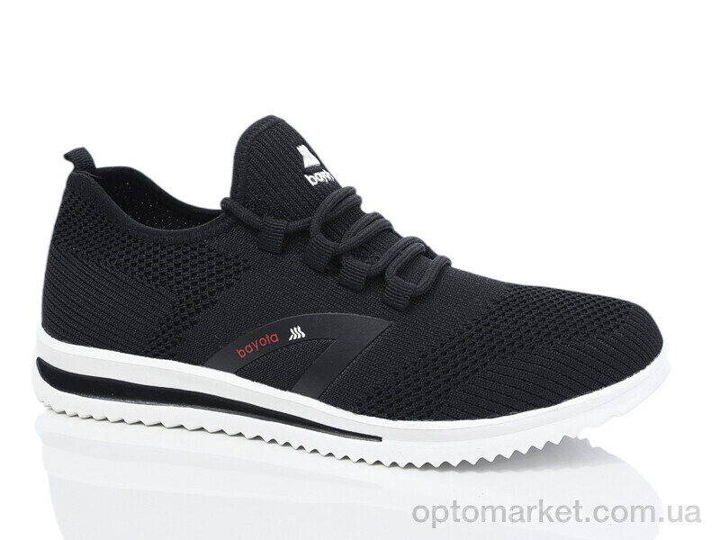 Купить Кросівки чоловічі A5128-6 піна Bayota чорний, фото 2