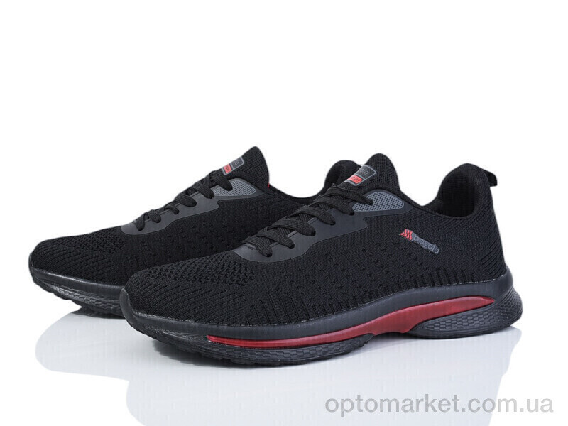 Купить Кросівки чоловічі A5129-1 Bayota чорний, фото 2