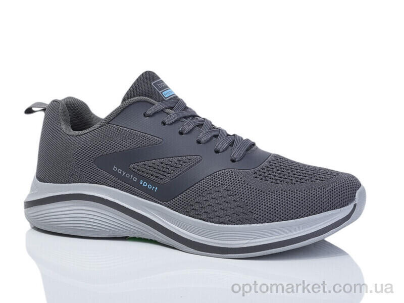 Купить Кросівки чоловічі A5137-6 піна Bayota сірий, фото 2