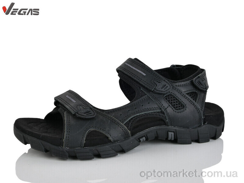 Купить Сандалі чоловічі A516-1 Vegas чорний, фото 3