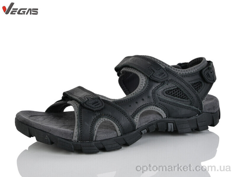 Купить Сандалі чоловічі A517-2 Vegas чорний, фото 3
