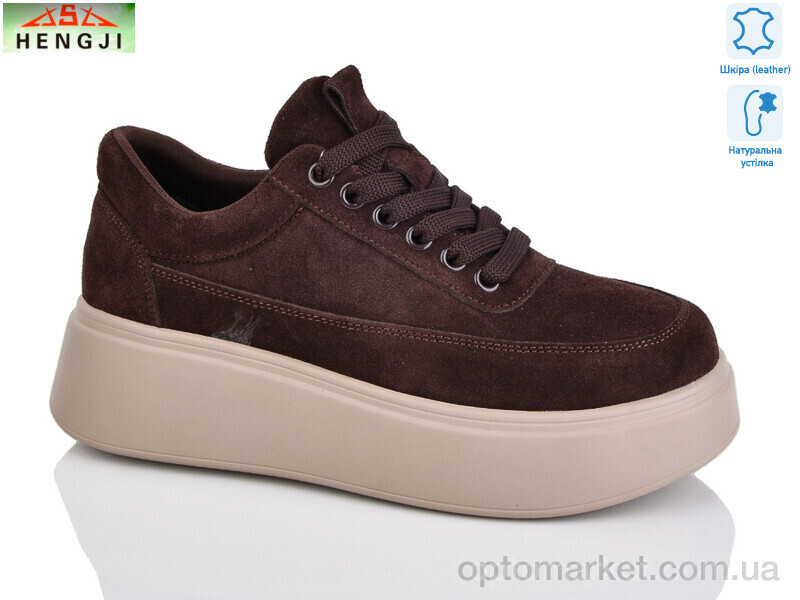 Купить Кросівки жіночі A536-12 Hengji коричневий, фото 2