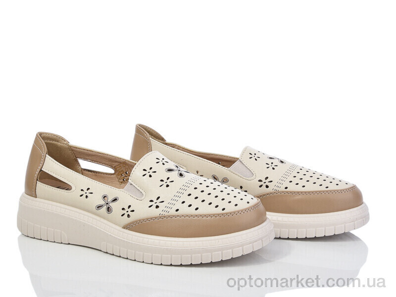 Купить Туфлі жіночі A56-15 Nayasitun бежевий, фото 2
