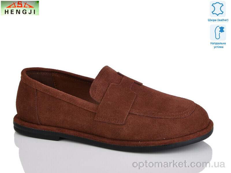 Купить Туфлі жіночі A560-8 Hengji коричневий, фото 2