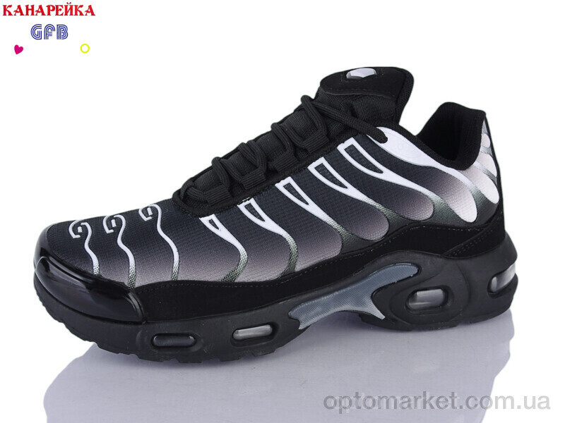 Купить Кросівки унісекс A586-8 GFB-Канарейка чорний, фото 2