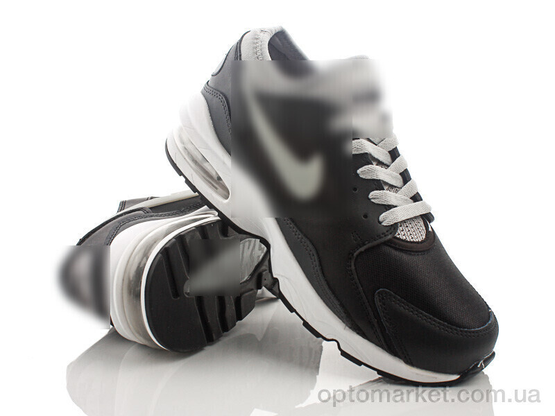 Купить Кросівки чоловічі A593-4 N.ke чорний, фото 3