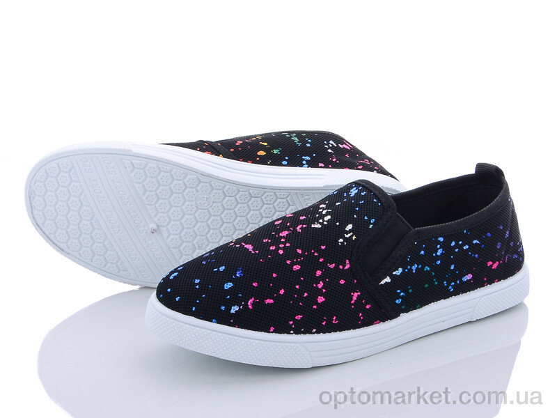 Купить Кросівки дитячі A6-3 Blue Rama чорний, фото 2