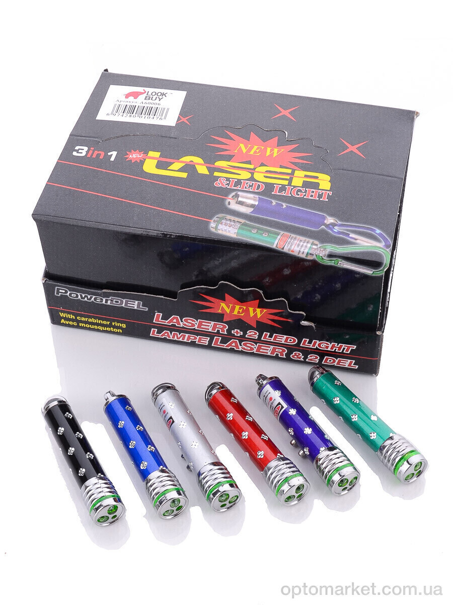 Купить Дитячі товари A60006 mix Лазерна указка 24шт/кор LOOK&BUY, фото 2