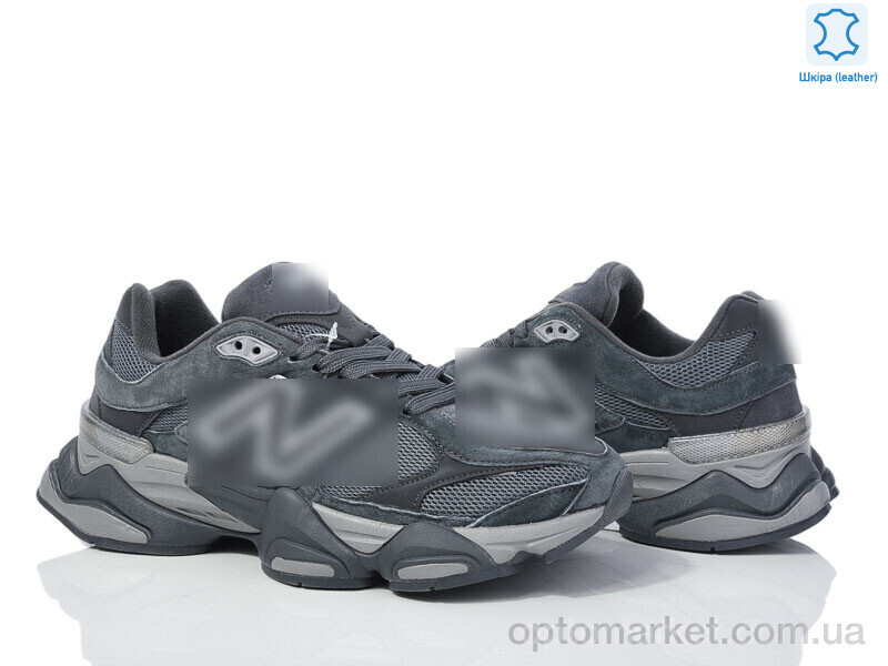 Купить Кросівки чоловічі A606-38 N.w balance сірий, фото 3