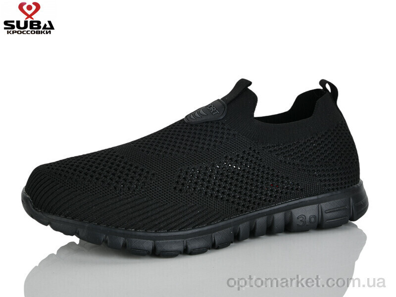Купить Кросівки чоловічі A6601-1 Suba чорний, фото 2