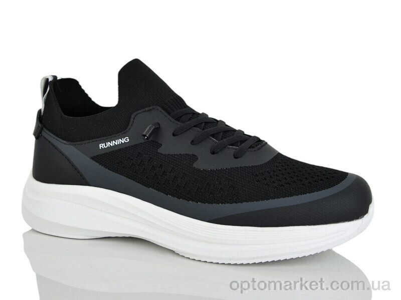 Купить Кросівки жіночі A6609-1 KMB чорний, фото 2