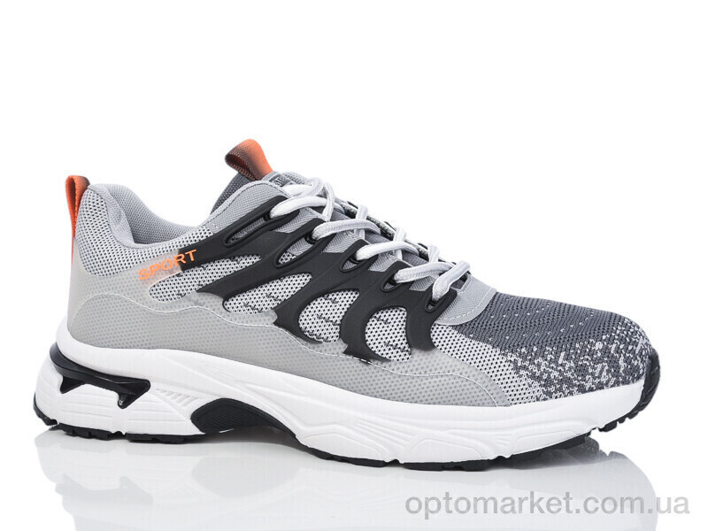Купить Кросівки чоловічі A662-2 KMB сірий, фото 2