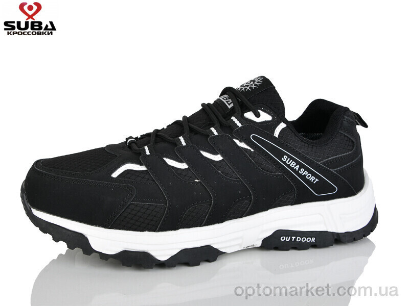 Купить Кросівки чоловічі A6620-2 піна Suba чорний, фото 2