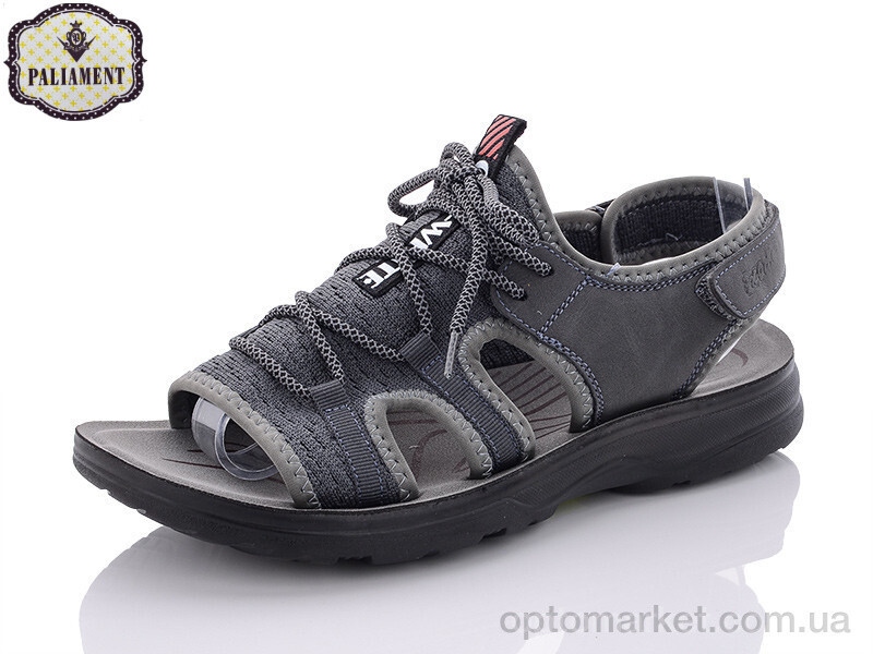 Купить Сандалі чоловічі A663-7 Paliament сірий, фото 2