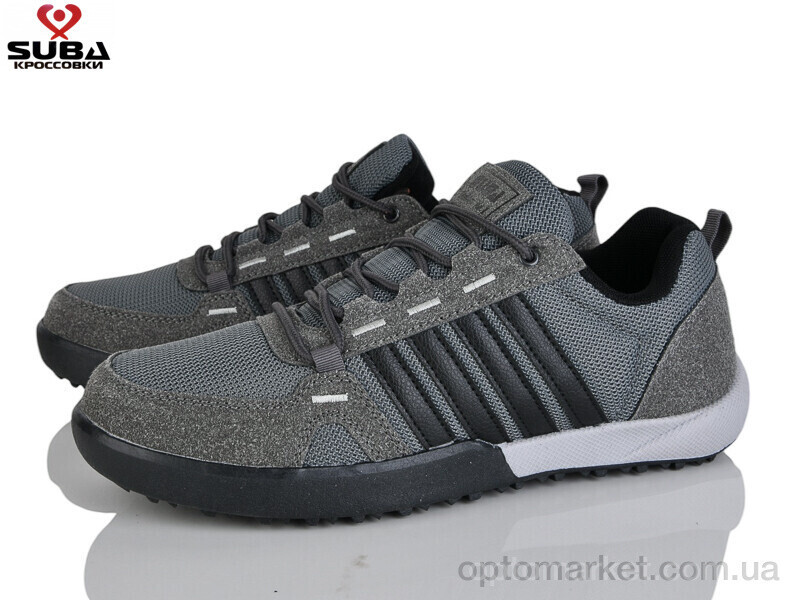 Купить Кросівки чоловічі A66l4-04 піна Suba сірий, фото 2