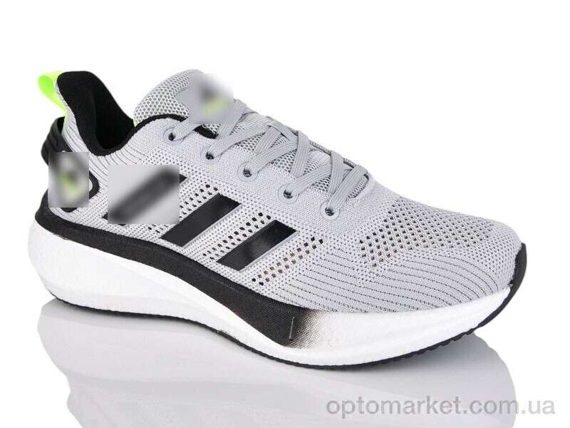 Купить Кросівки чоловічі A680-3 A.idas сірий, фото 3