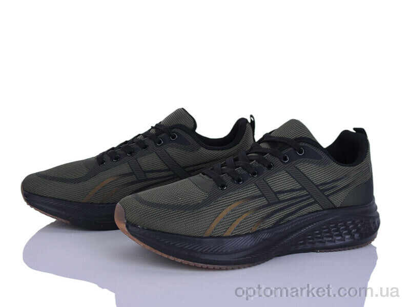 Купить Кросівки чоловічі A681-6 KMB зелений, фото 2