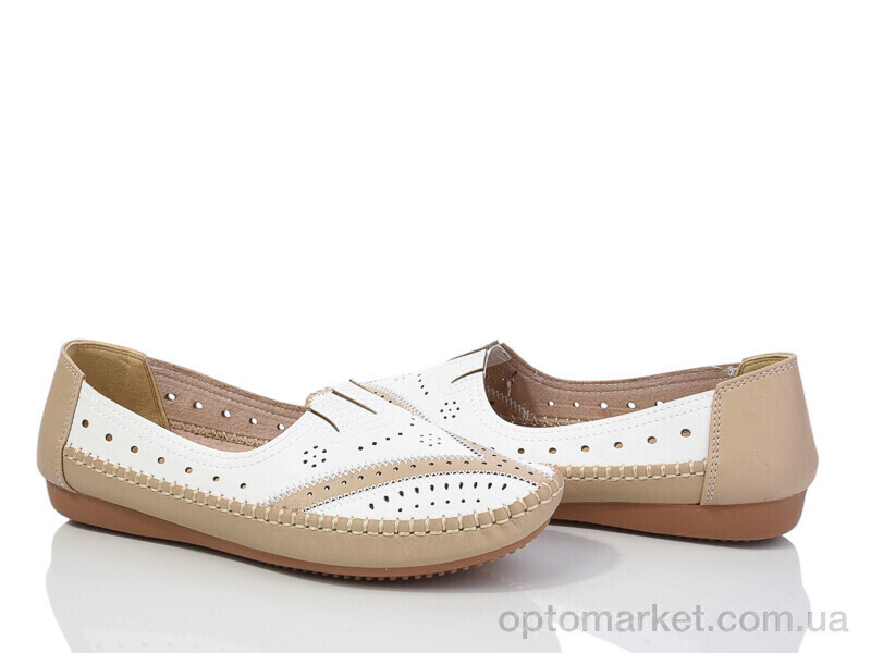 Купить Мокасини жіночі A71 Nayasitun білий, фото 2