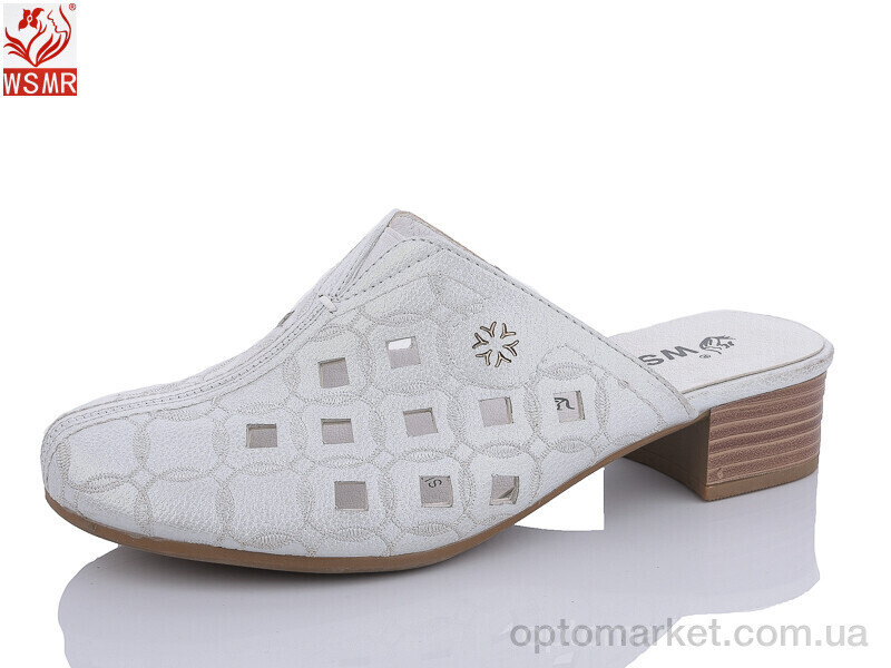 Купить Шльопанці жіночі A72-7 WSMR срібний, фото 2