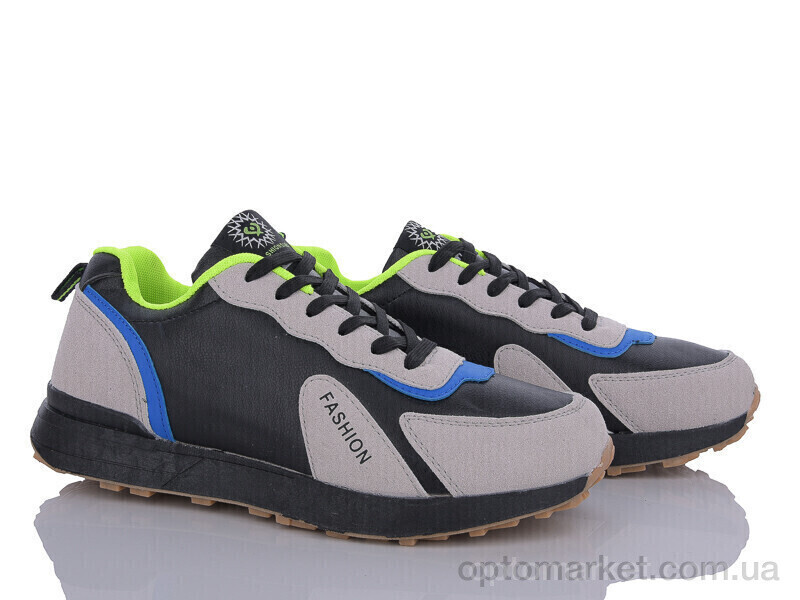 Купить Кросівки чоловічі A7512-14 Suba чорний, фото 2