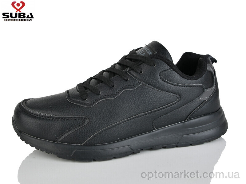 Купить Кросівки чоловічі A7696-1 піна Suba чорний, фото 2
