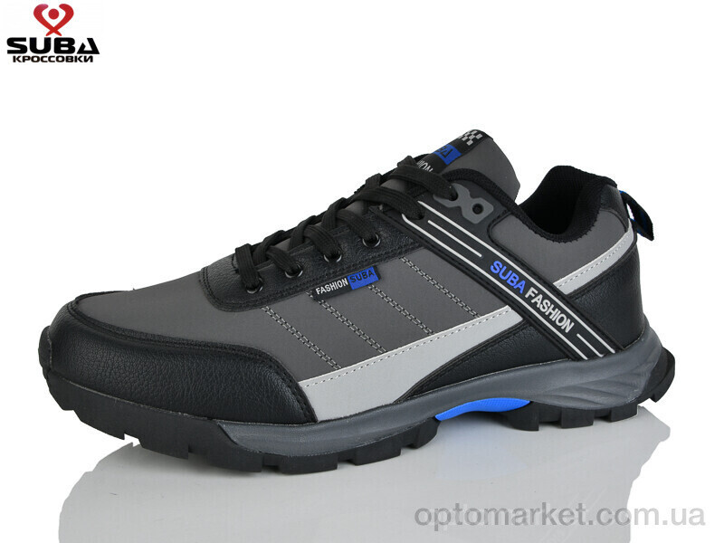 Купить Кросівки чоловічі A7711-4 Suba сірий, фото 2