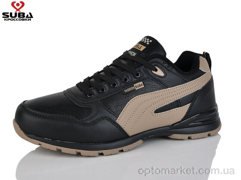 Купить Кросівки чоловічі A7722-7 піна Suba чорний, фото 2