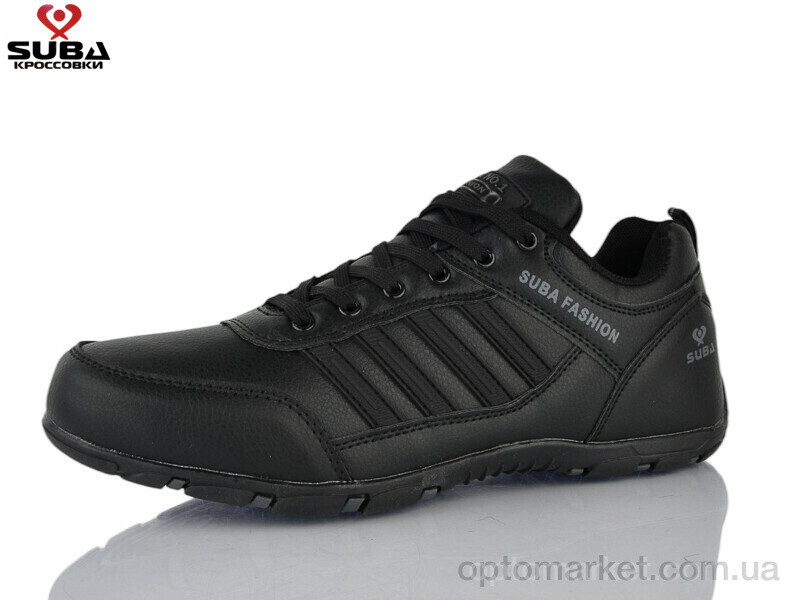 Купить Кросівки чоловічі A7732-01 піна Suba чорний, фото 2