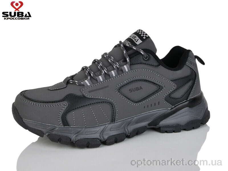 Купить Кросівки чоловічі A7736-04 піна Suba сірий, фото 2