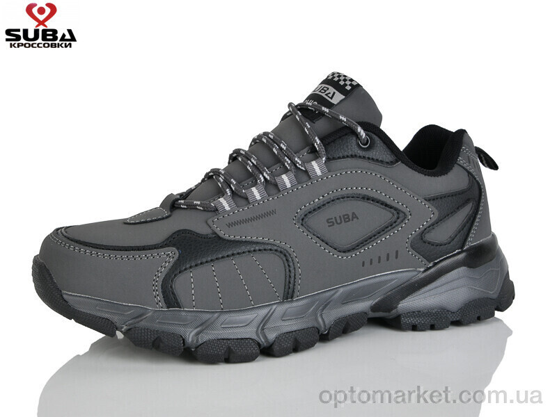 Купить Кросівки чоловічі A7736-4 піна Suba сірий, фото 2