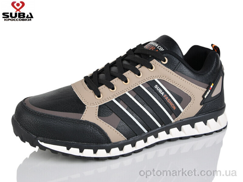 Купить Кросівки чоловічі A7743-8 піна Suba чорний, фото 2