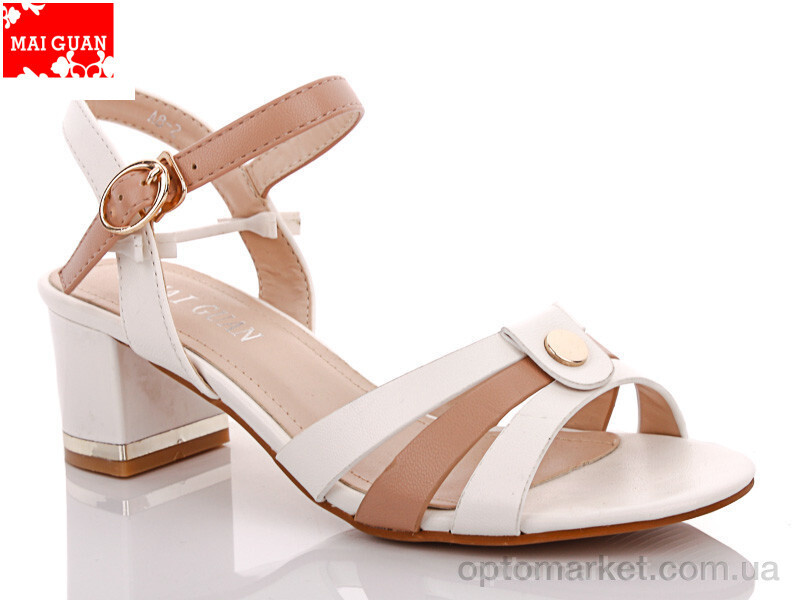 Купить Босоніжки жіночі A8-2 Maiguan білий, фото 2