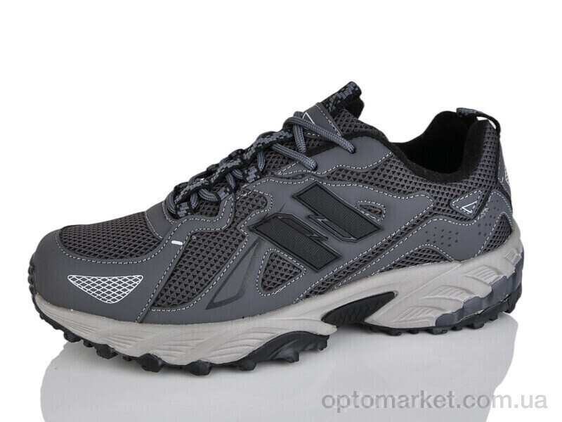 Купить Кросівки чоловічі A8009-2 Run Life сірий, фото 2