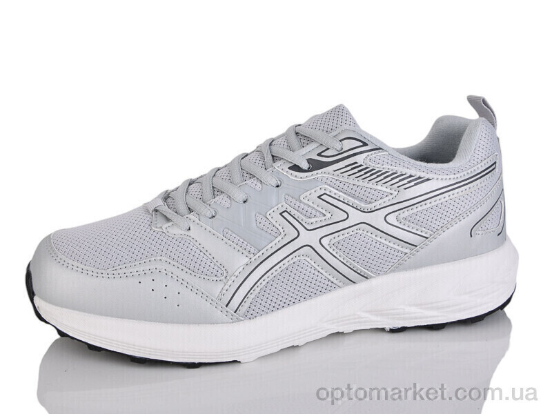 Купить Кросівки чоловічі A8020-2 Run Life сірий, фото 2