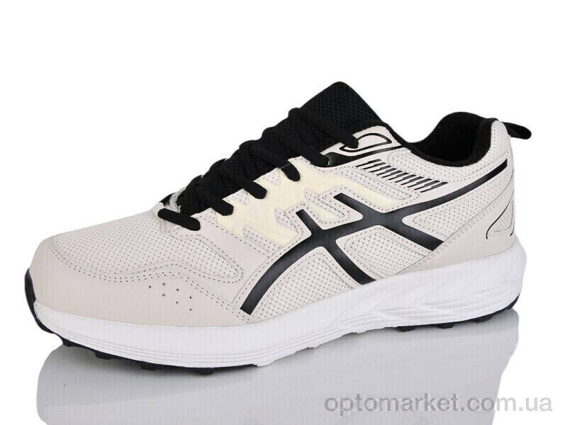 Купить Кросівки чоловічі A8020-6 Run Life бежевий, фото 2