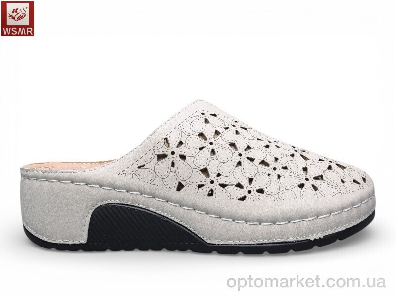 Купить Шльопанці жіночі A803-3 WSMR бежевий, фото 2