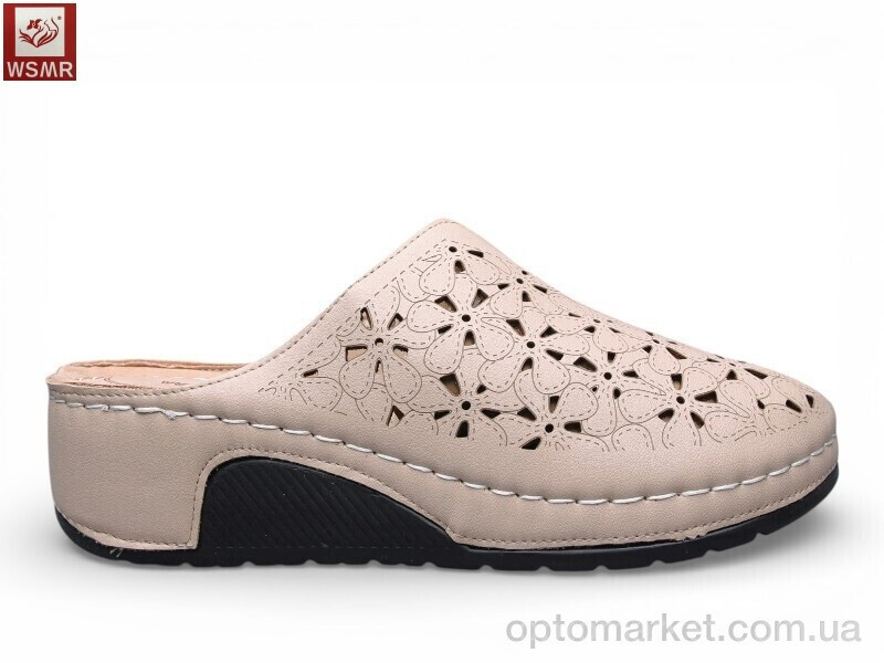 Купить Шльопанці жіночі A803-5 WSMR коричневий, фото 2